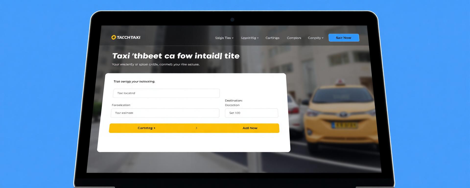Online booking widget