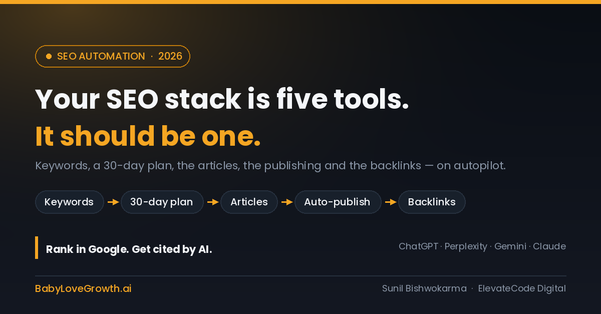 Replace Your Expensive SEO Stack With One Platform (2026 Cost Breakdown)