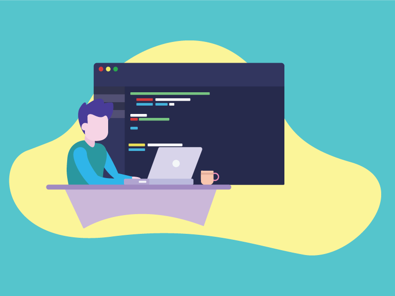 How Much Website Design And Development Cost Me for my Taxii Business ? Is Is Affordable ? 1 frontend developer illustration