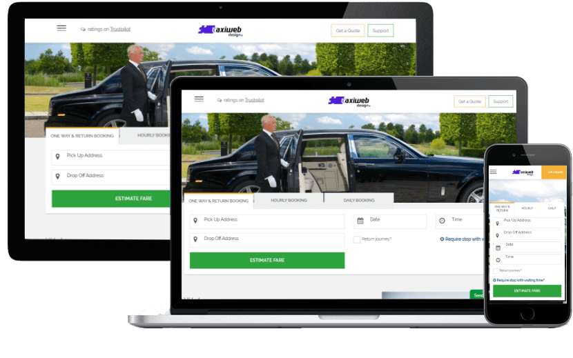 Responsive Taxi & Limo Website Templates