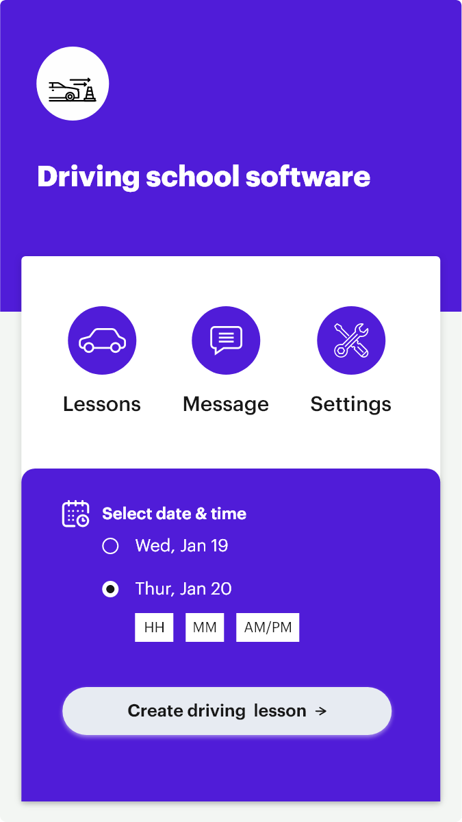 Driving School Software 1 driving software