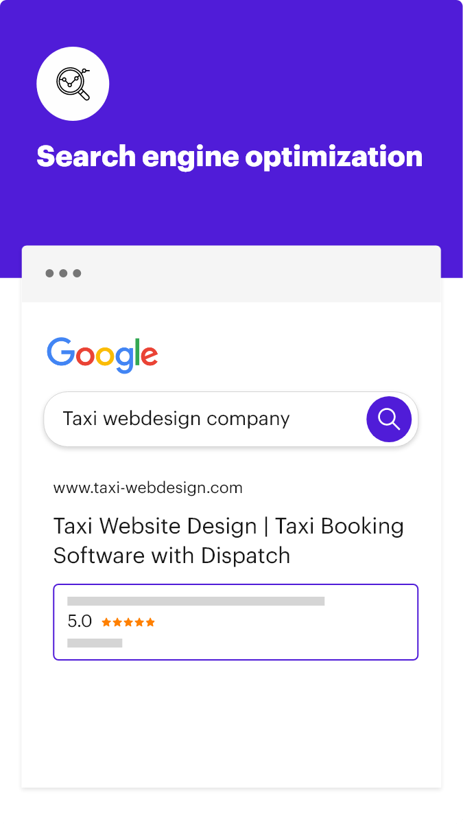 Taxi Website SEO 1 seo